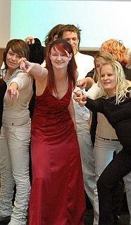 Heiter, bewegt, bewegend