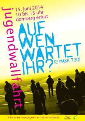 "Auf wen wartet ihr?"