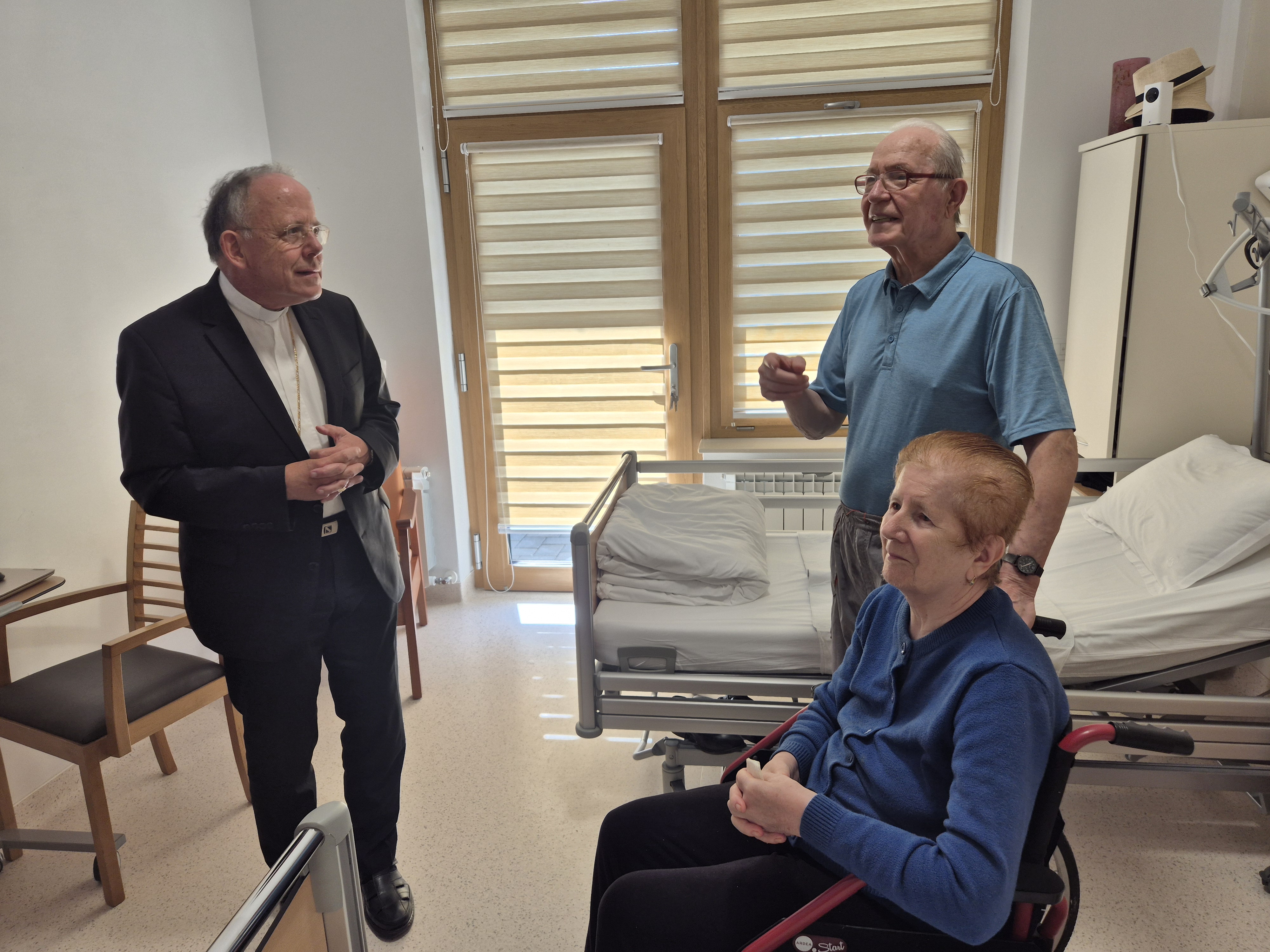 Besuch eines Altenheimes