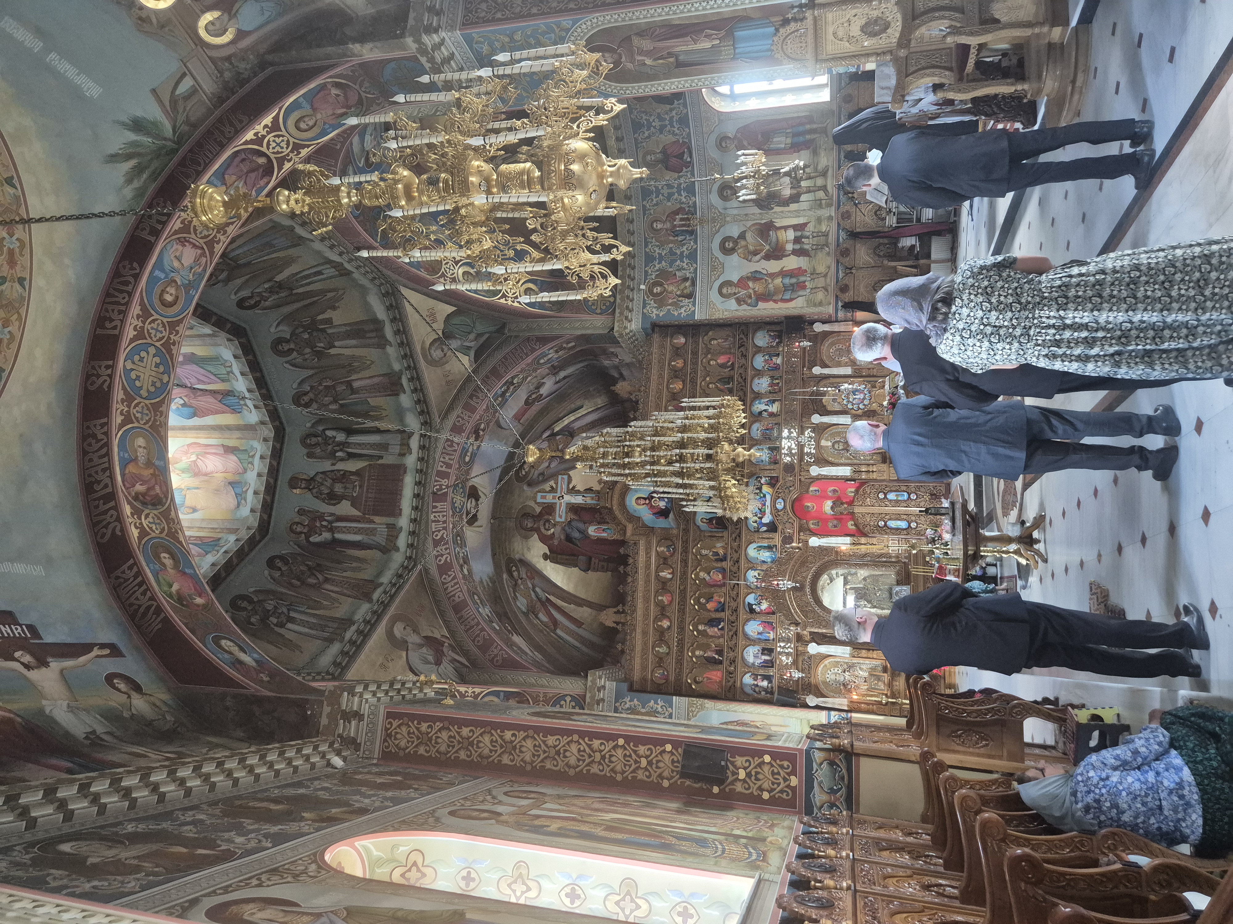 Besuch in einem Kloster