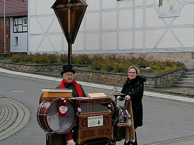 Adventliche Straßenmusik