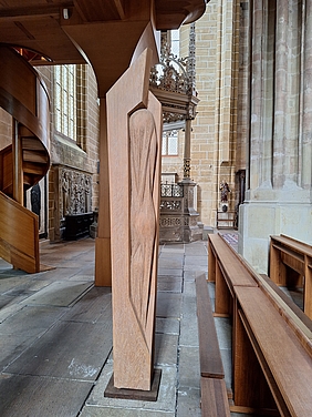 Stele im Erfurter Dom