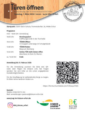 Bistumstag der Erstkommunionkinder 2026