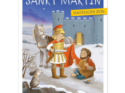 Eine Socke wird zur Martinsmaus
