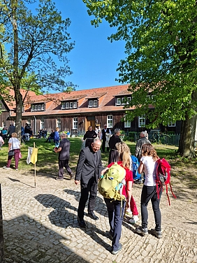 Kleine Gruppe von Personen