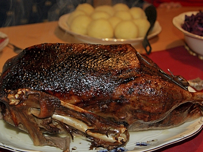 Weihnachtsgeschichte, Entenbraten und bischöflicher Besuch