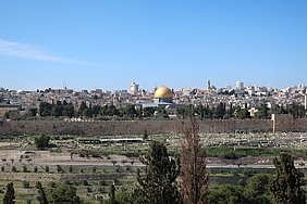 Blick auf Jerusalem