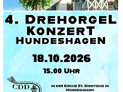 Drehorgelklänge in der Dorfkirche