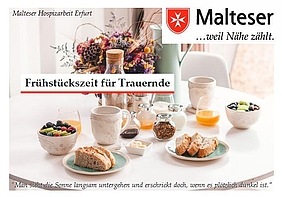 Frühstückszeit für Trauernde