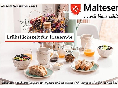 Frühstückszeit für Trauernde