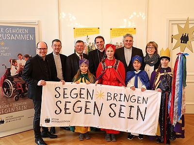 Könige zu Gast im Wallfahrtsort Altötting 