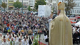"Niemand darf sich auf Gott berufen, wer zu Krieg und Mord aufruft"