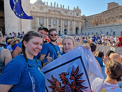 Junge Eichsfelder treffen auf die Welt