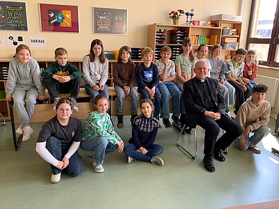 Bischof zu Gast in der Edith-Stein-Schule