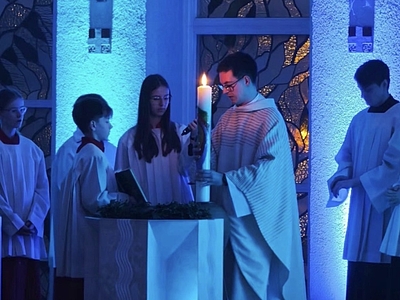 Eindrucksvoller Ostermorgen