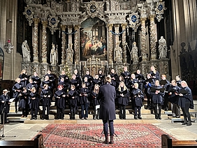 Sänger:innen des Chores