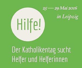 Der Katholikentag Leipzig sucht 2000 Helfer