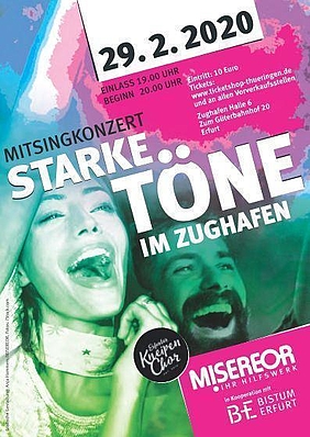Starke Töne im Zughafen