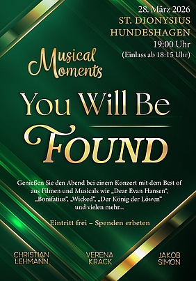 "You will be found"