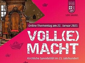 „Voll(e) Macht. Kirchliche Synodalität im 21. Jahrhundert"